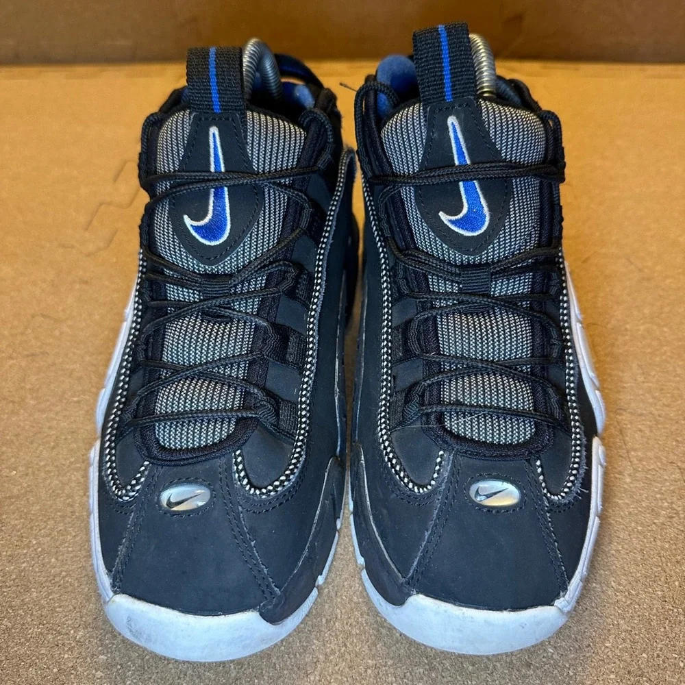 Nike Air Max Penny 1 Kids 5.5Y Black Blue Orlando DQ7774-001 Basketball Shoes